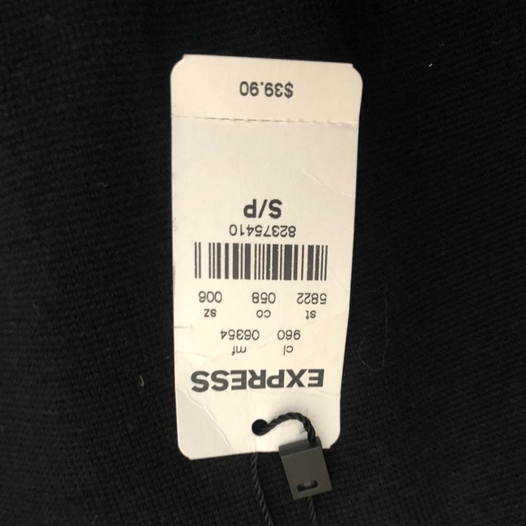 Express Black Crop Top and Skirt - Picture 7 of 8